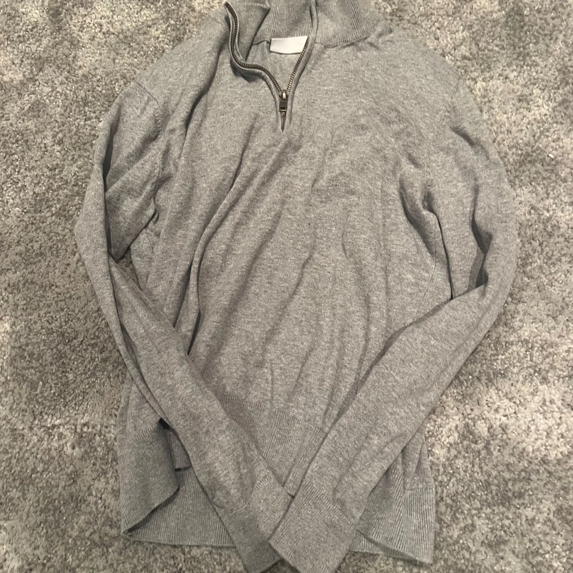 Grå half zip tröja från Grunt - 1