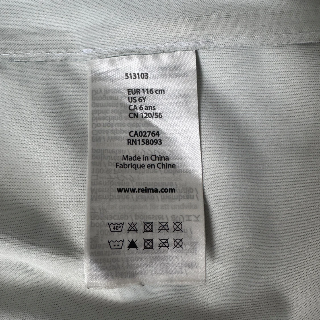 Grön regnjacka från Reima 116 cm - 3