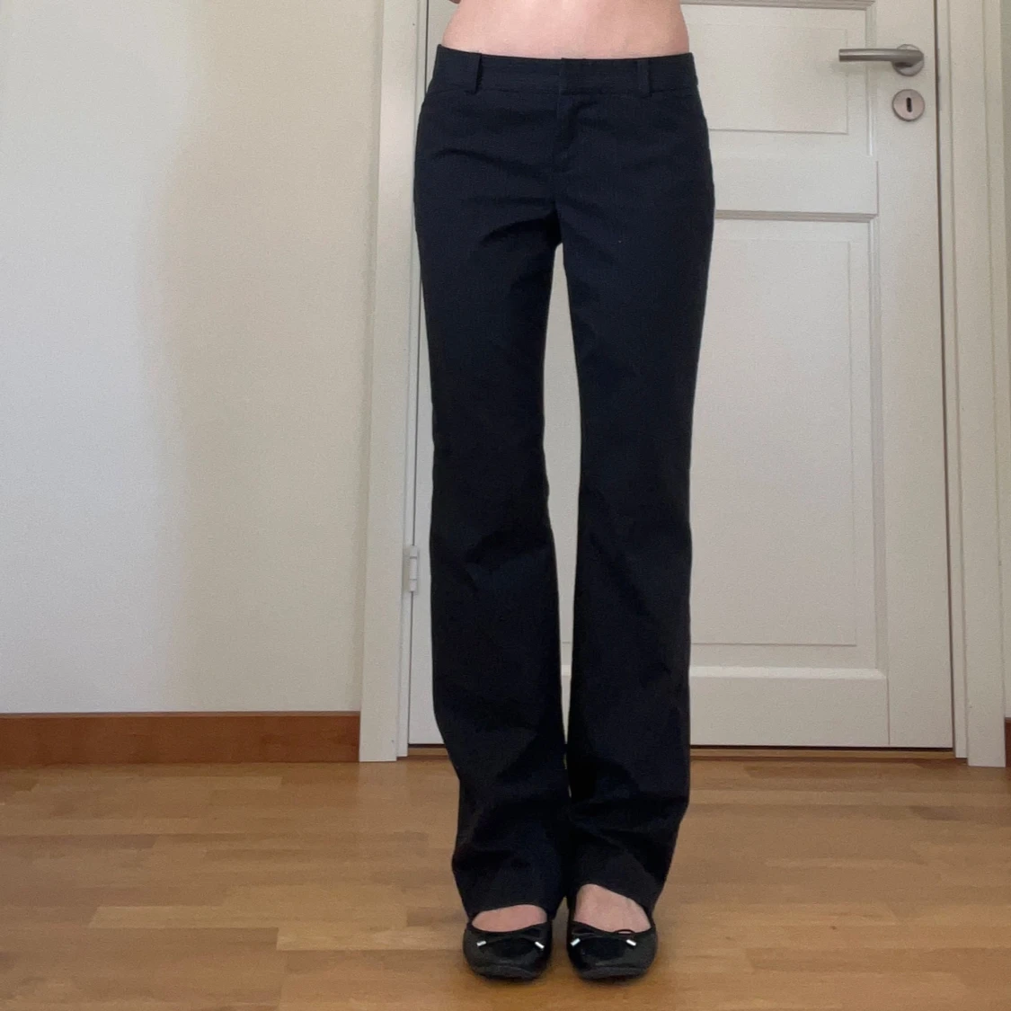 Lågmidjade kostymbyxor  - 2