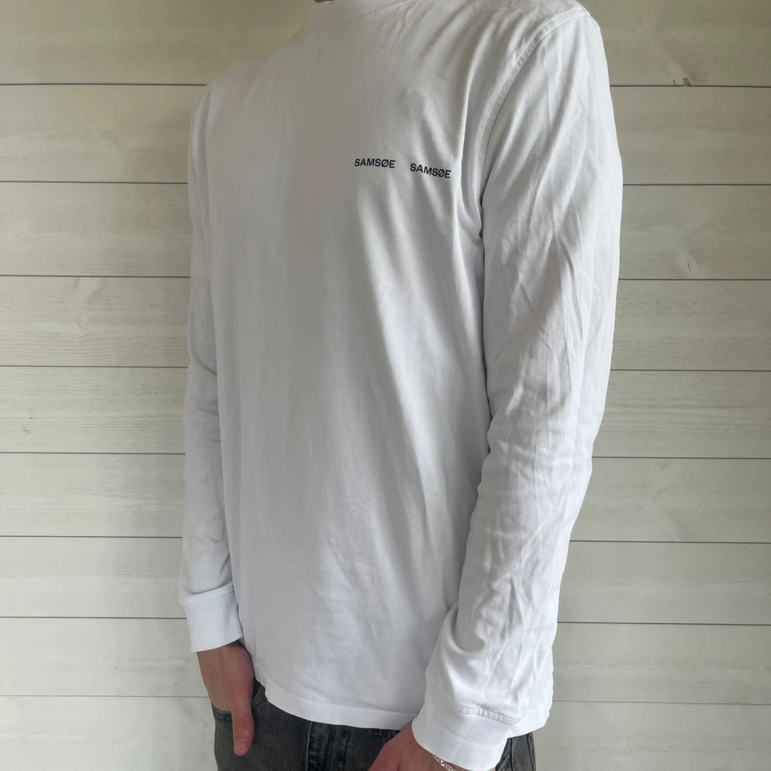 Vit Samsoe tröja  - 1