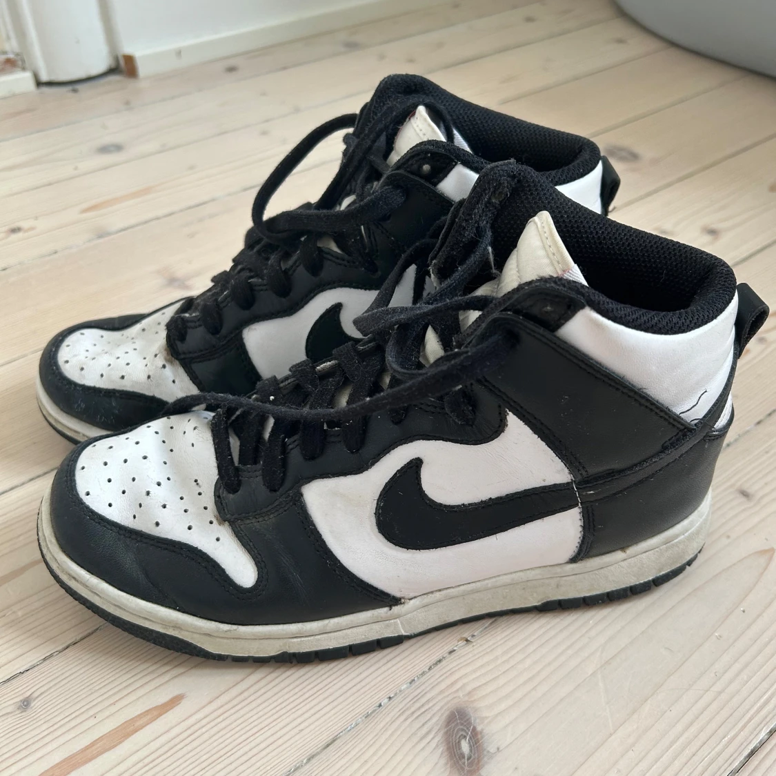 Nike Dunk High svartvita sneakers