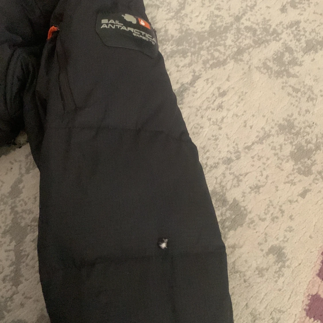 Svart Sail Racing dunjacka med huva - 3