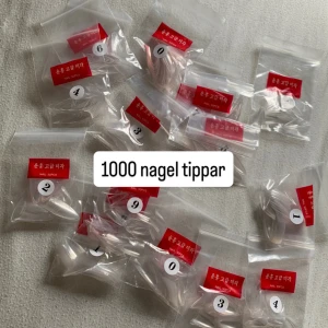 Nagel tippar 1000st - Helt nya 1000st nagel tippar säljer endast alla på en gång💗