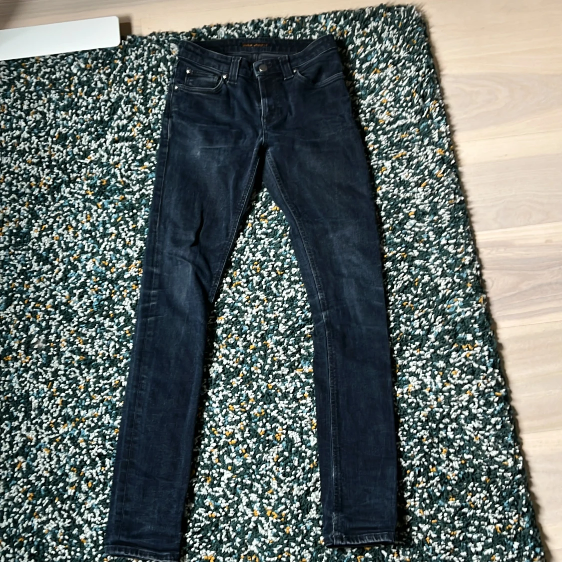 Mörkblå skinny jeans från Nudie - 3