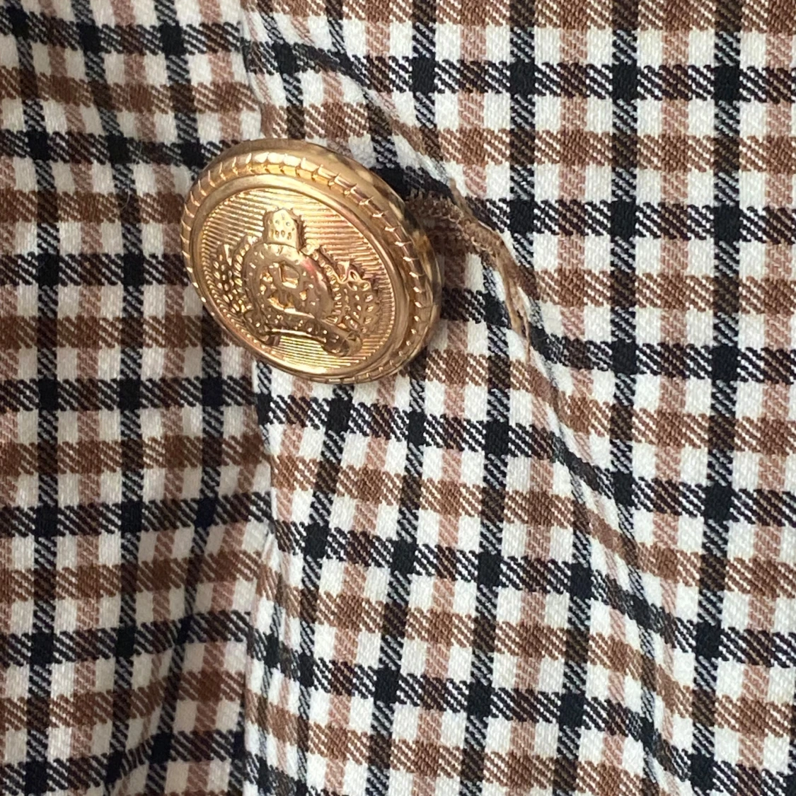 Rutigt kavajklänning från Amisu - 3