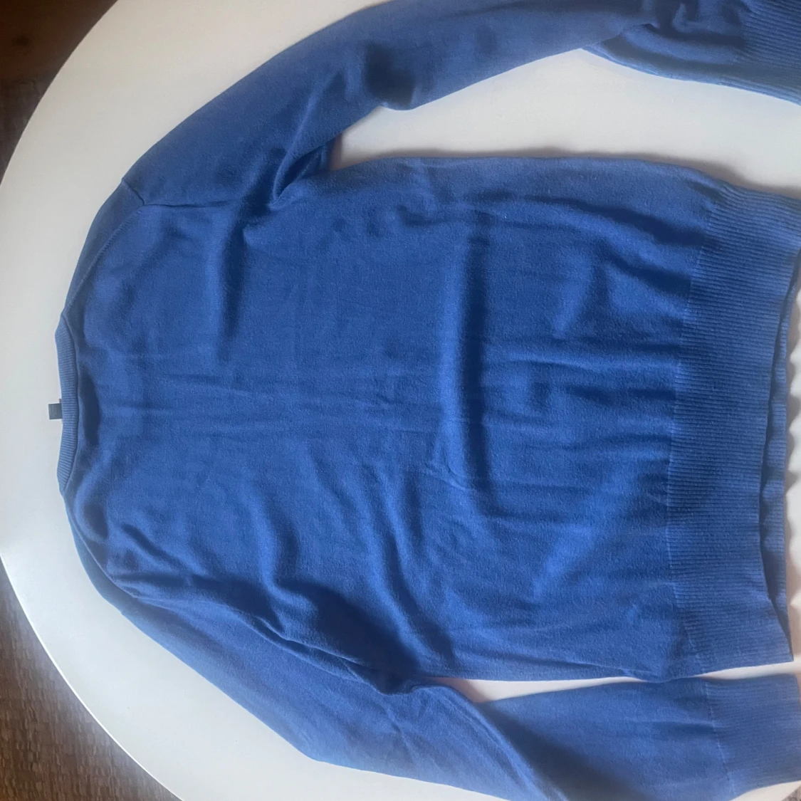 Blå stickad tröja från Polo Ralph Lauren - 2