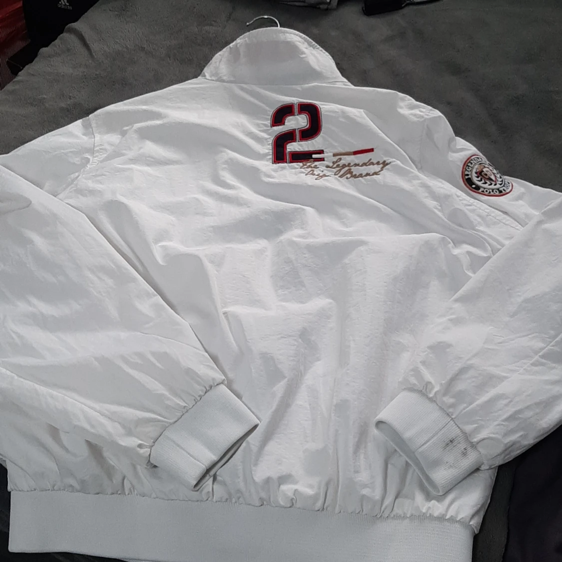 Vit vindjacka från Camp David L - 1