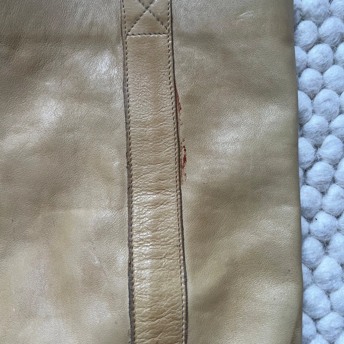 Beiga skinnstövlar med klack från Bronx - 2