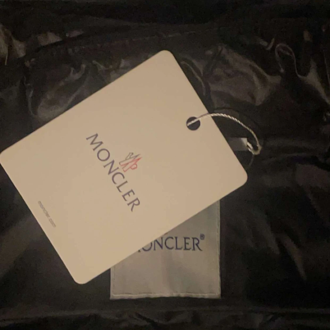 Svart dunväst från Moncler - 2