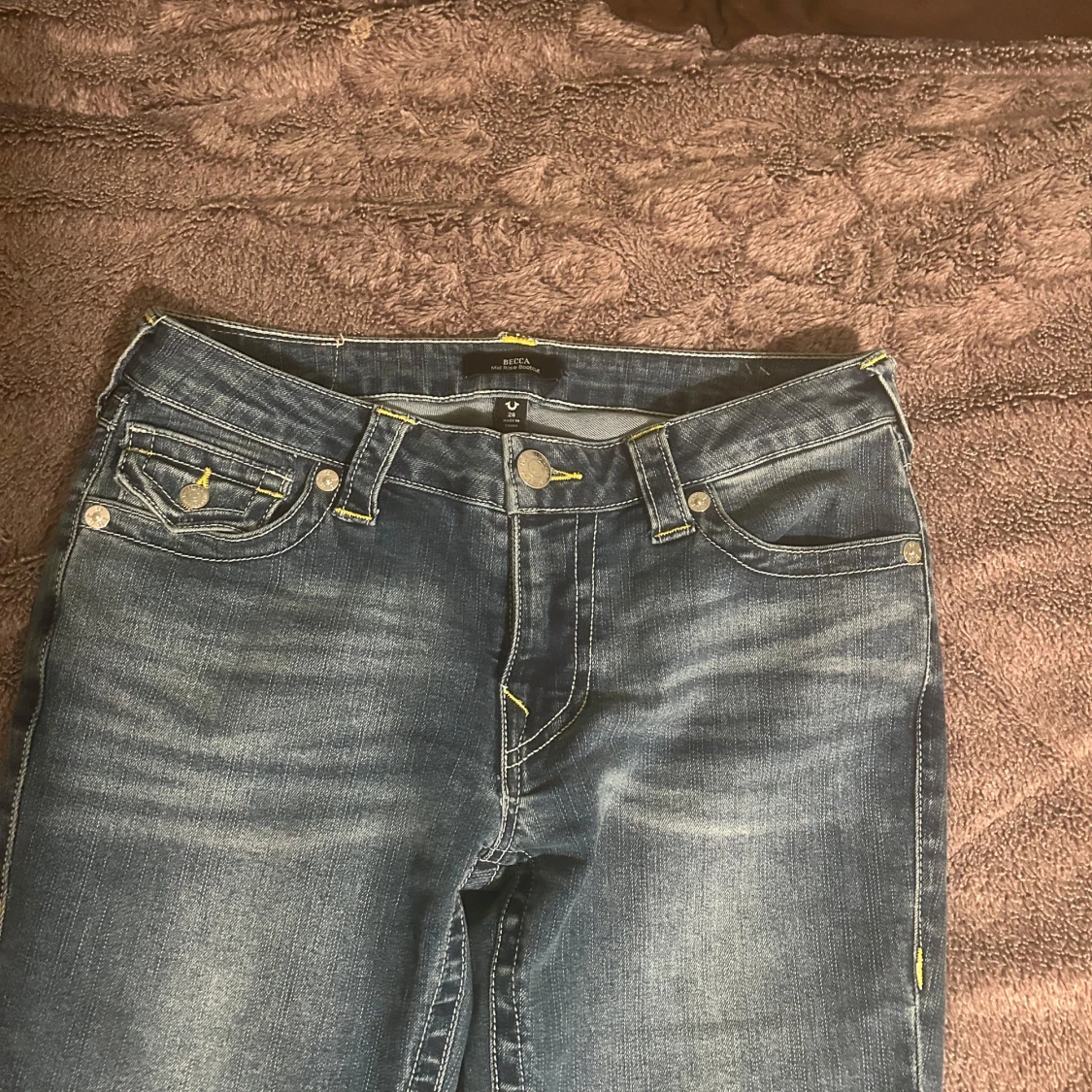 True Religion Mid Rise Bootcut Jeans - 2