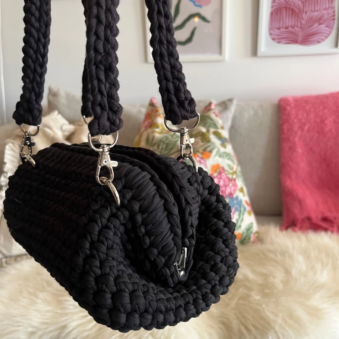 Svart handväska  - 2