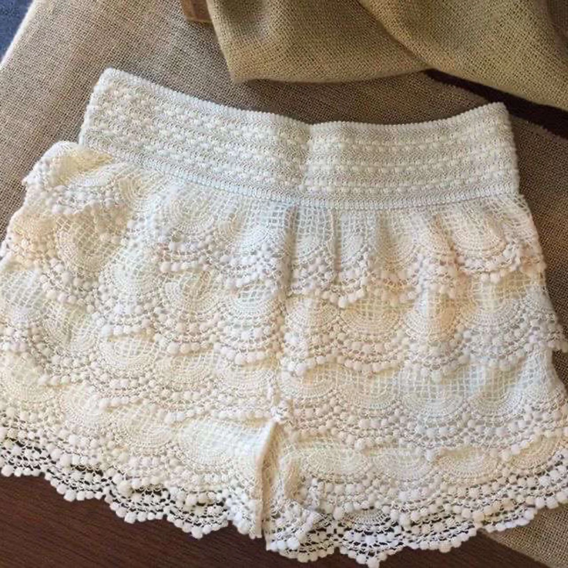 Vita spets shorts - 1