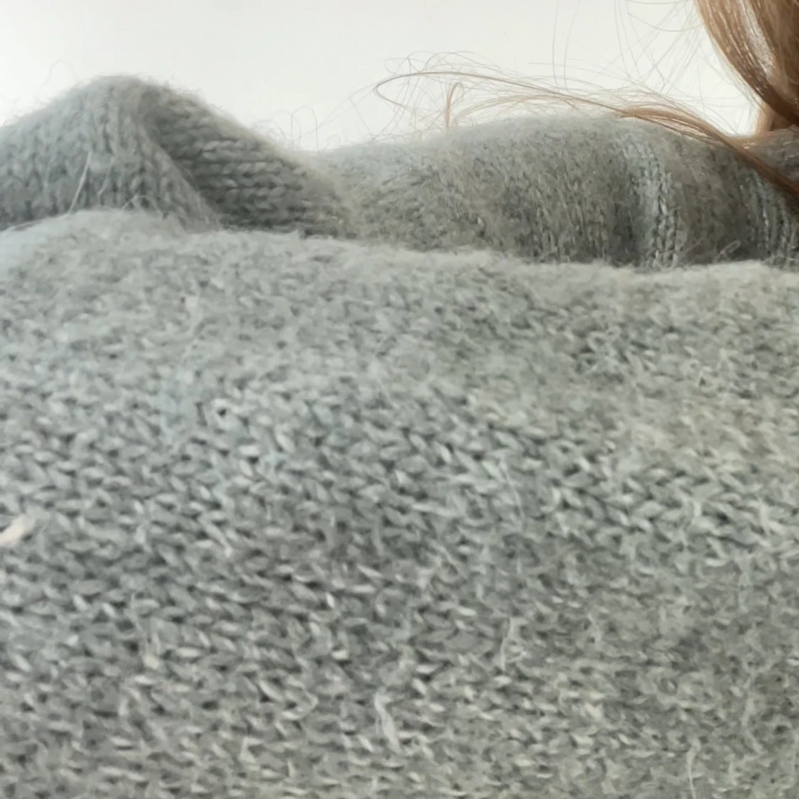 Grön stickad tröja från H&M - 1