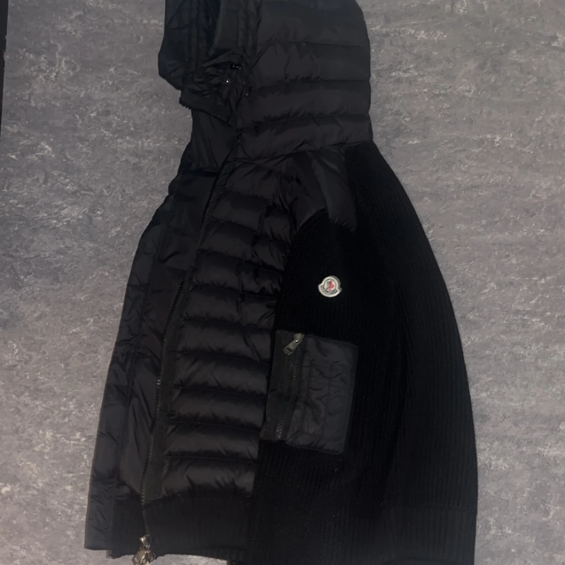 Svart moncler cardigan - 1