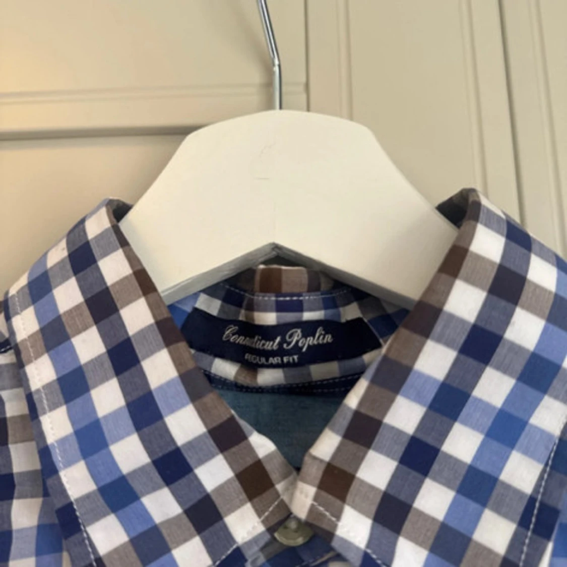 Blårutig skjorta från GANT - 1