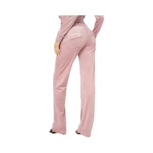 Rosa mjukisbyxor - Säljer ett par rosa mjukisbyxor med låg midja och raka ben. Byxorna har fickor både fram och bak. 💕