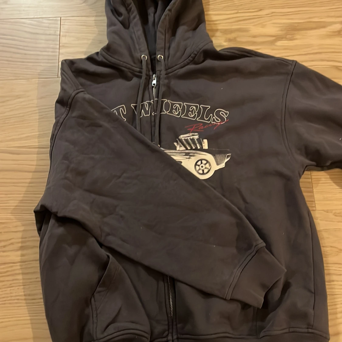 Svart Hot Wheels hoodie - 1