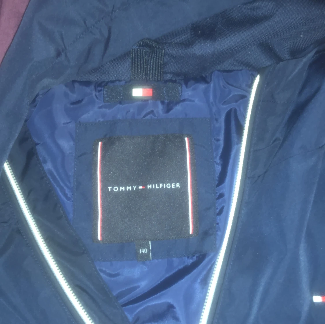 Blå vindjacka från Tommy Hilfiger - 2