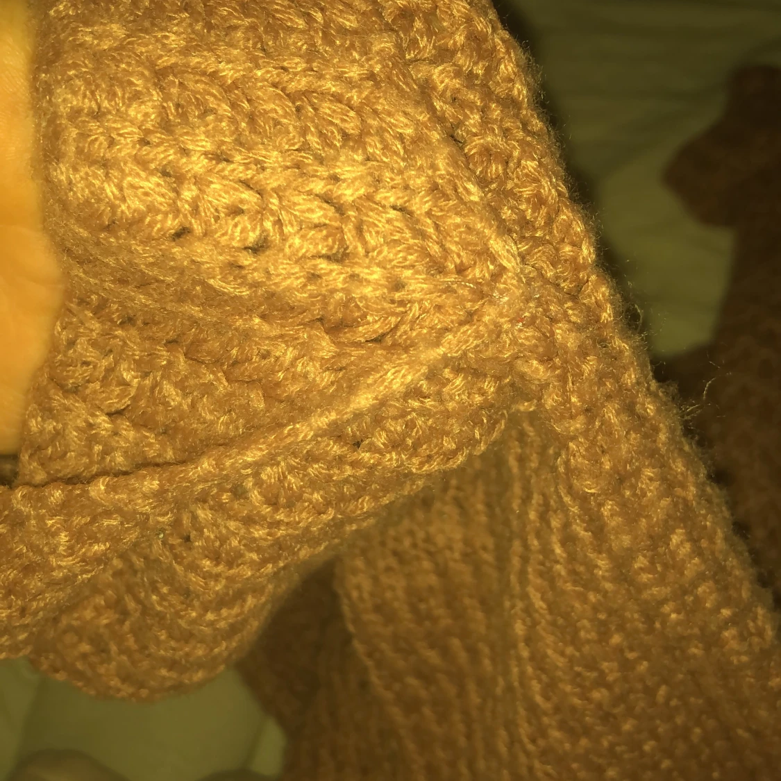 Brun stickad polotröja från NA-KD - 3