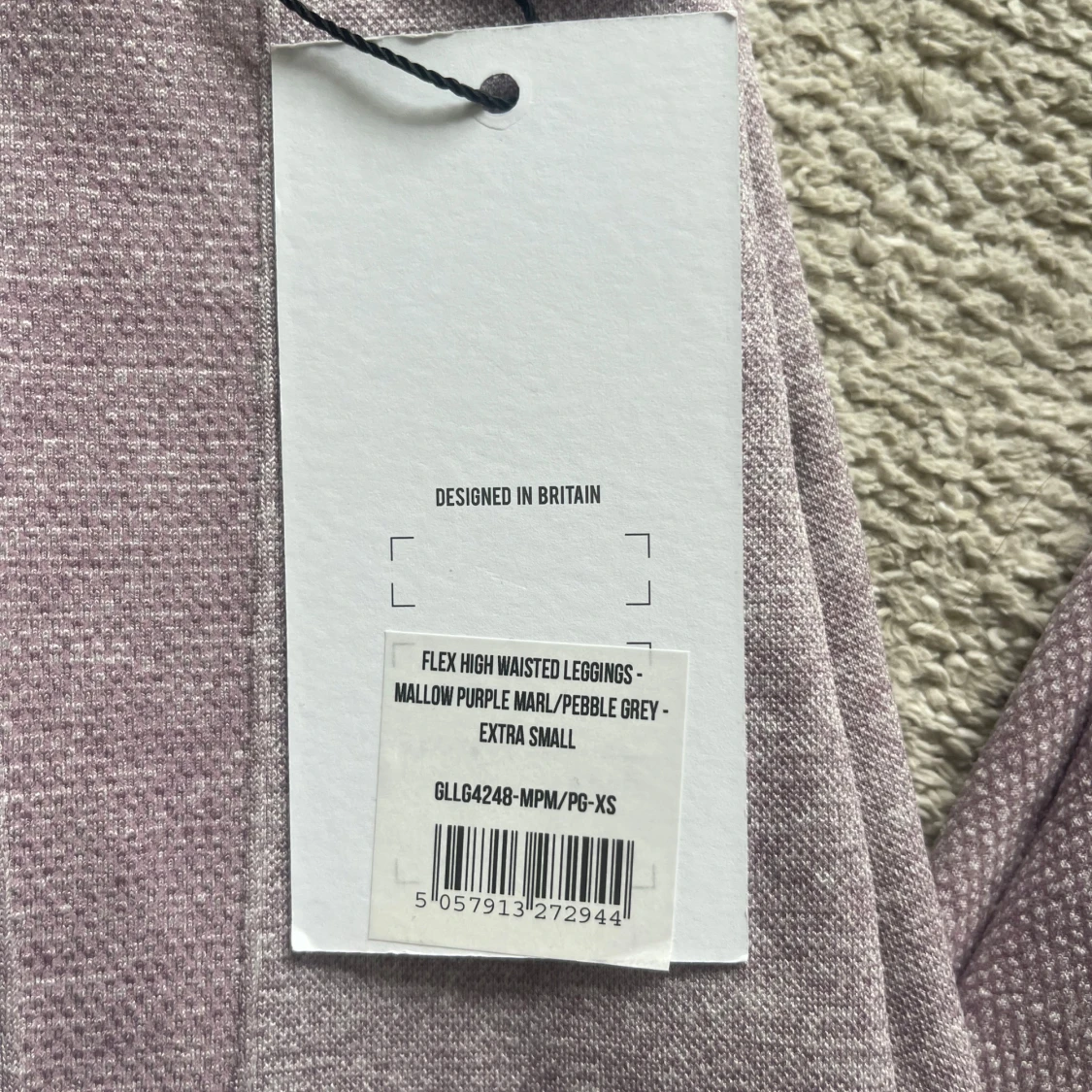 Ljuslila Gymshark Flex leggings XS - 3