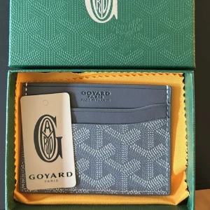 Goyard plånbok  - Goyard|1:1|grå/blå helt ny allt följer med