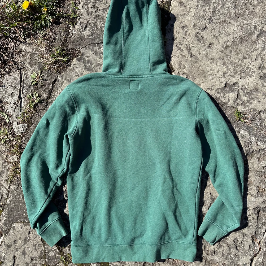 Grön hoodie från Vans med huva - 2