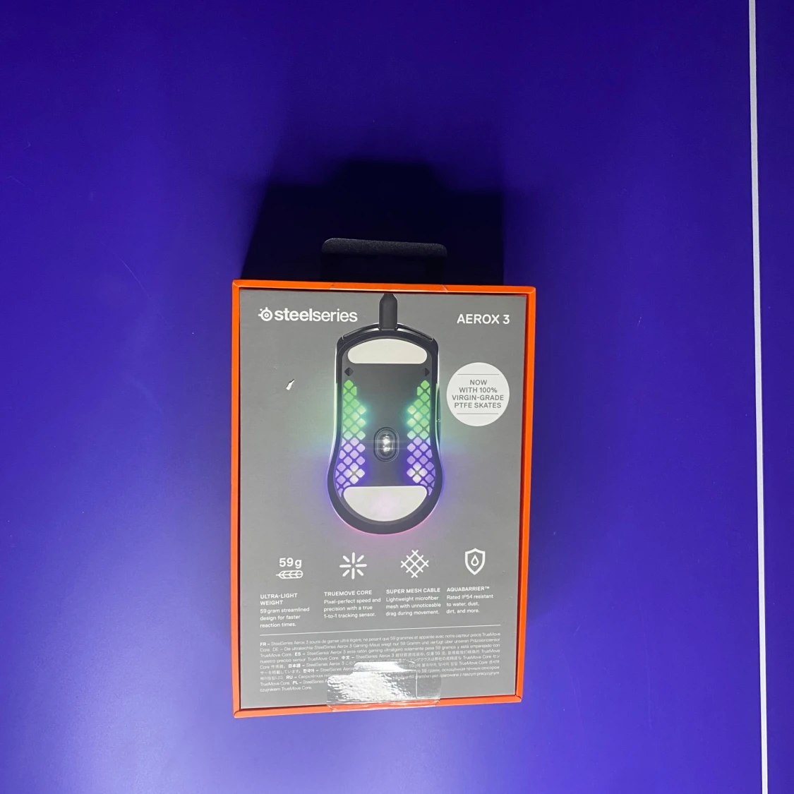 SteelSeries aerox 3 with wire - 1