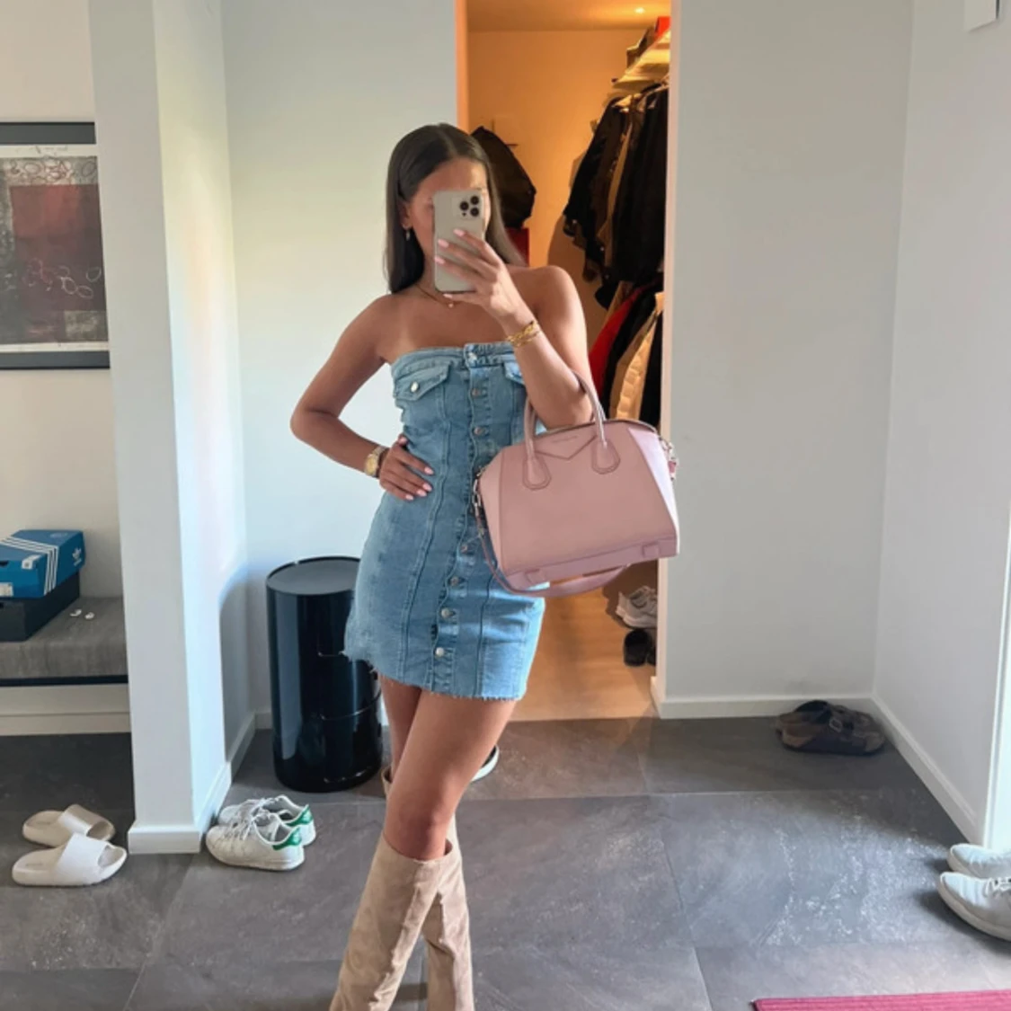 Gina Tricot jeansklänning