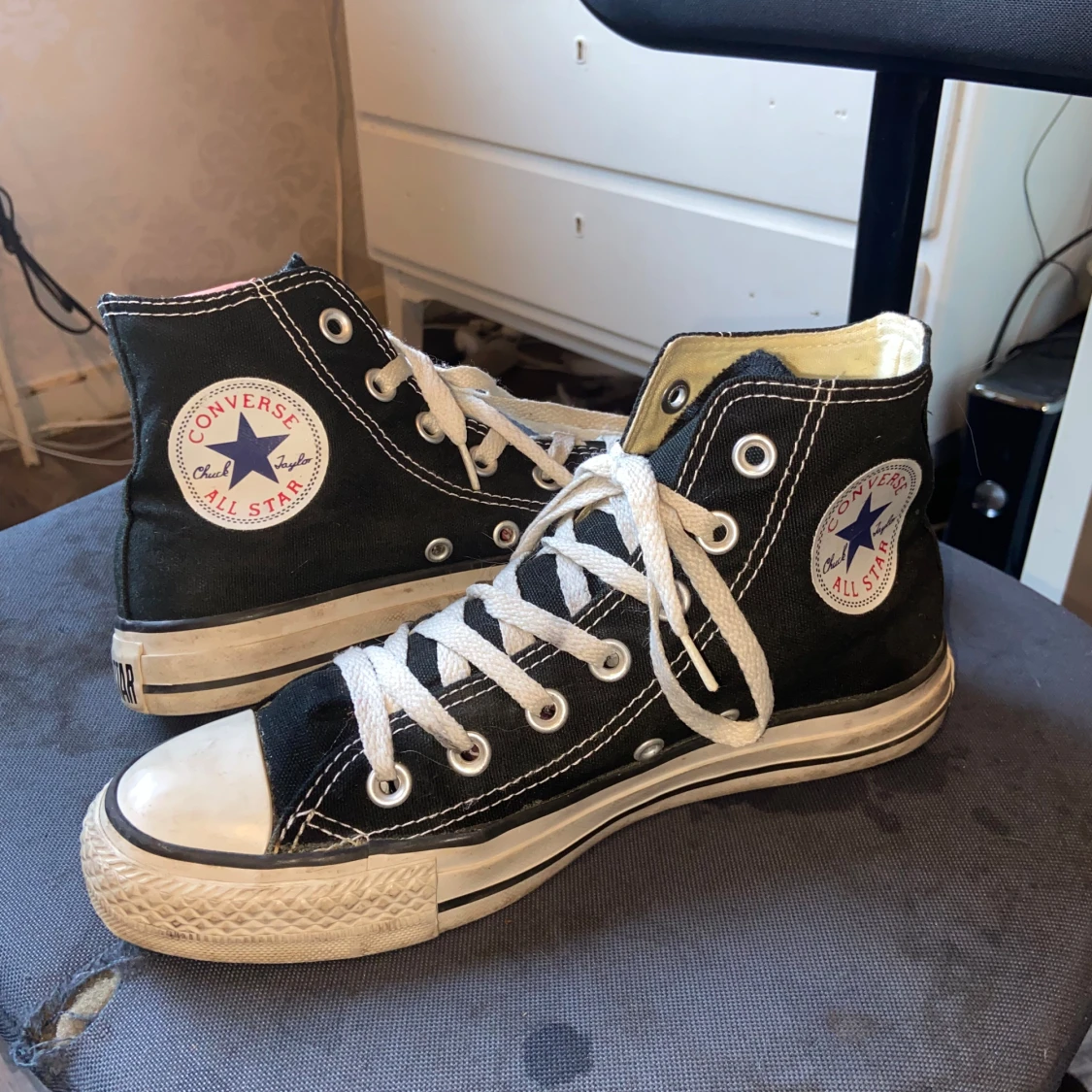 Svarta Converse Chuck Taylor High - 1