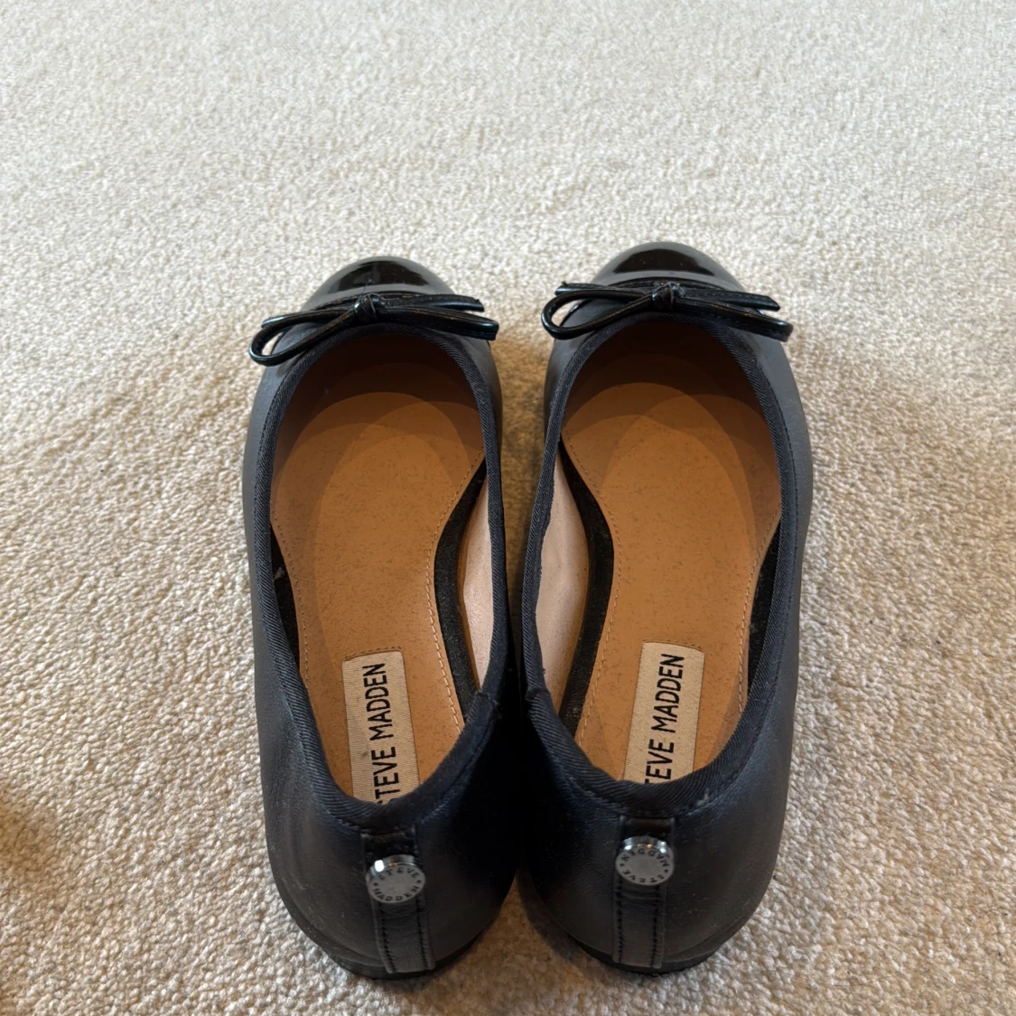 Svarta ballerinaskor från Steve Madden - 1