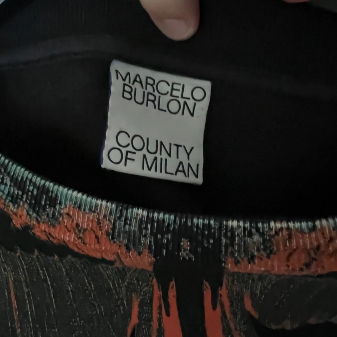 Svart Marcelo Burlon - 2
