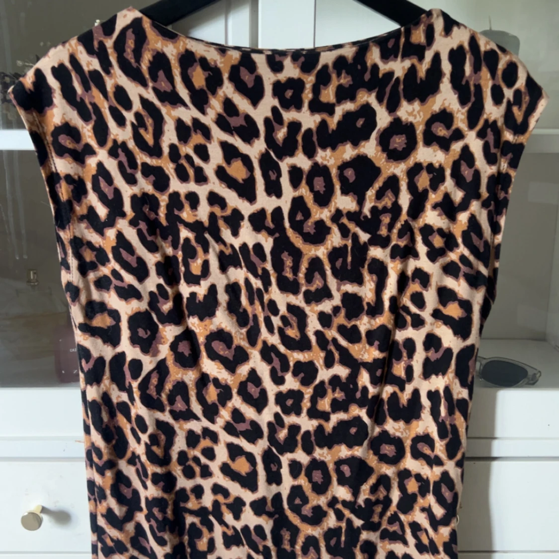 Leopardmönstrad topp