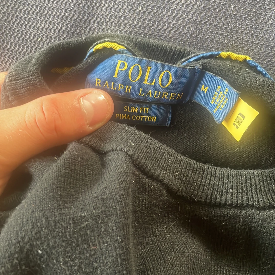 Svart tröja Polo Ralph Lauren M - 2