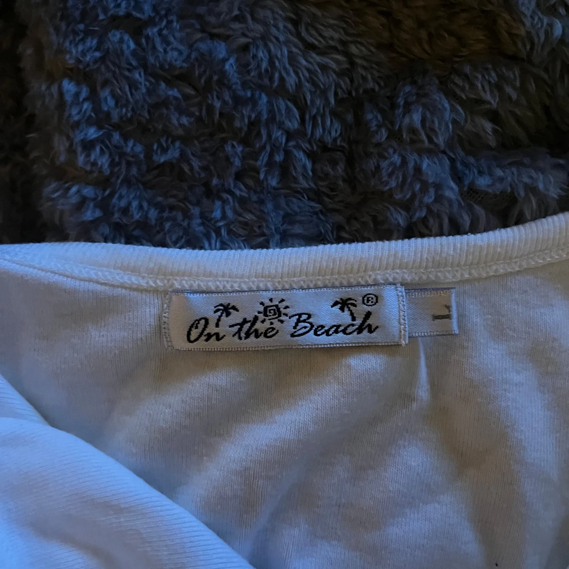 Vit linne med blommor❤️ - 2