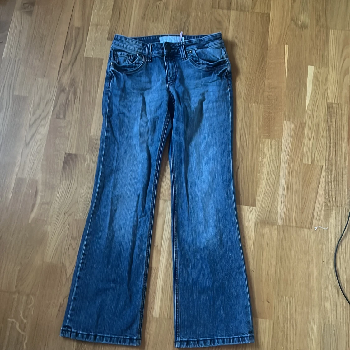 Blå bootcut jeans från S.Oliver