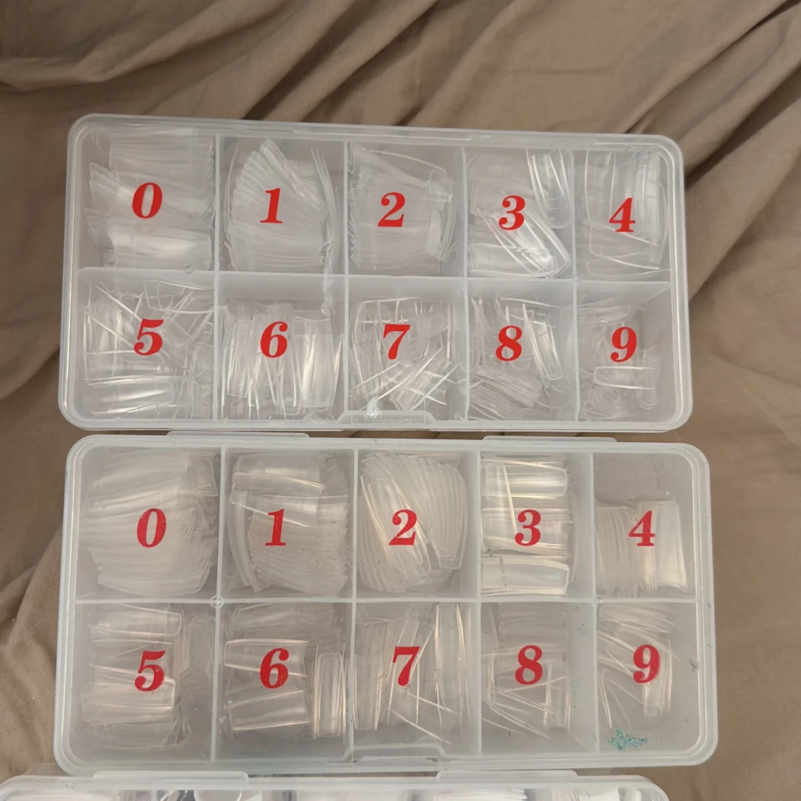 Stora set med lösnaglar i olika storlekar - 1