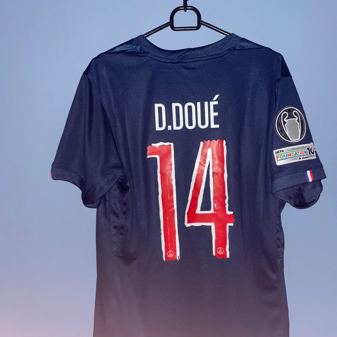 PSG matchtröja Nike M D.Doué #14