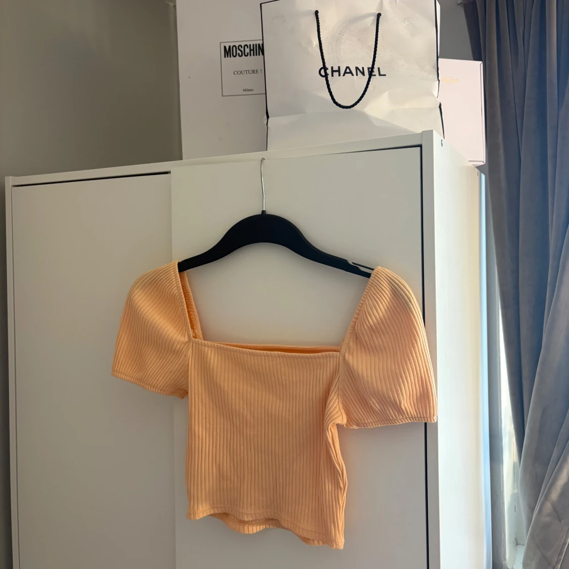 Persikofärgad topp - 1