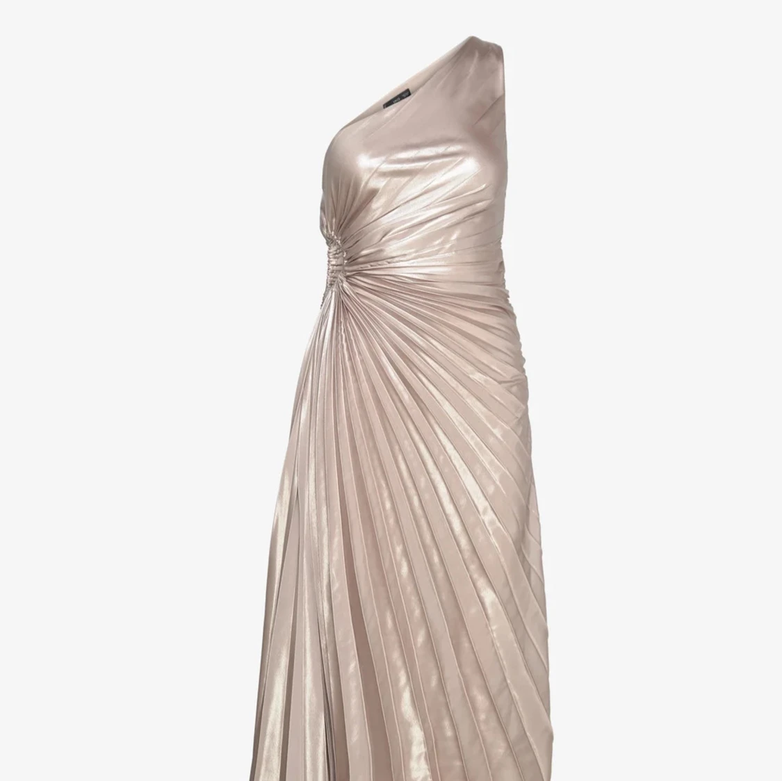 Champagnefärgad långklänning/balklänning