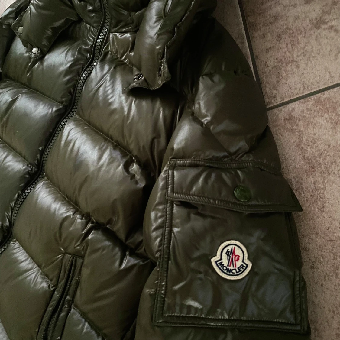 Moncler Maya Military Green Size 1 - 2