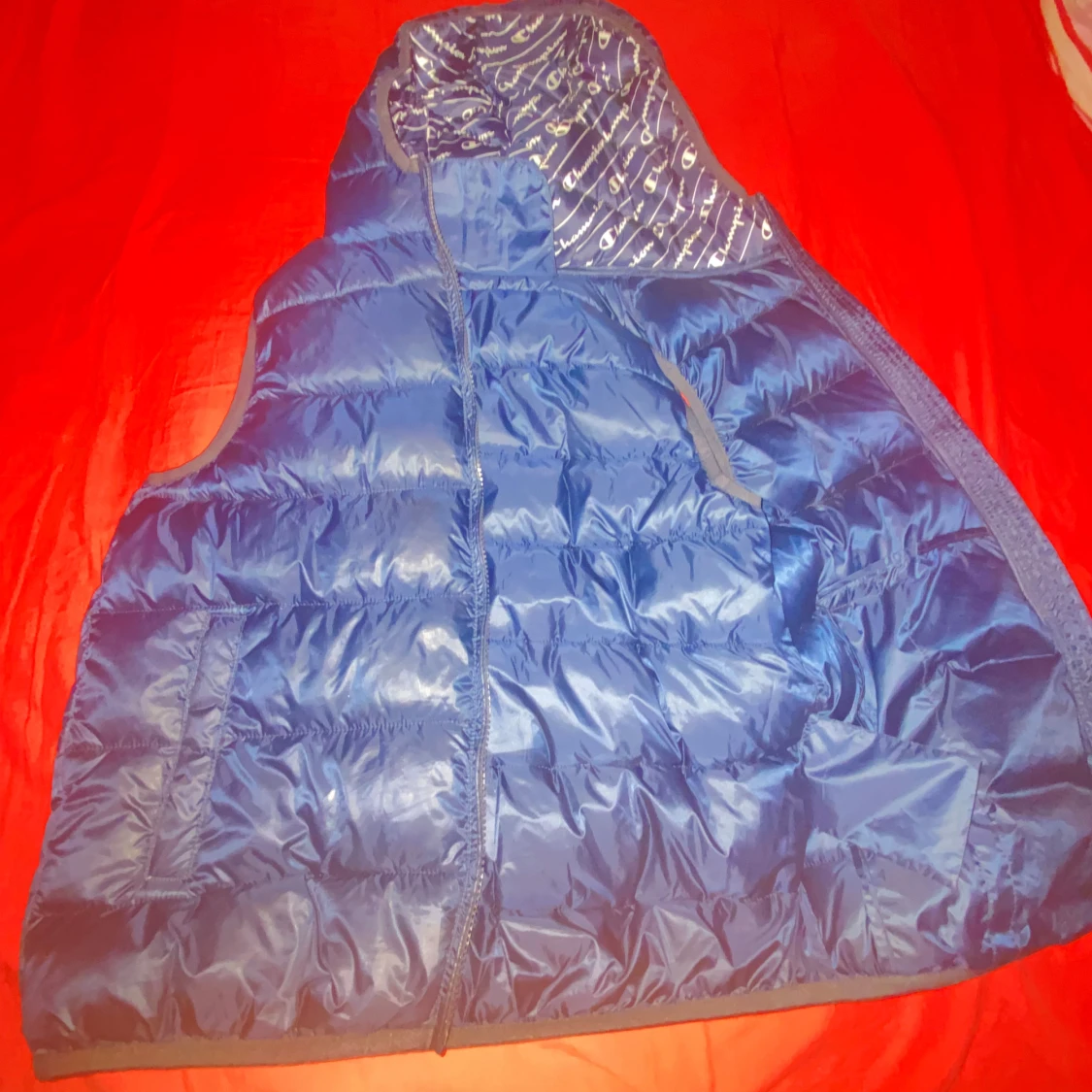 Blå dunväst från Champion - 3