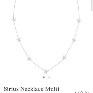 Edblad halsband - Ett oanvänt silvrigt Edblad halsband i super fint skick och super gulligt 