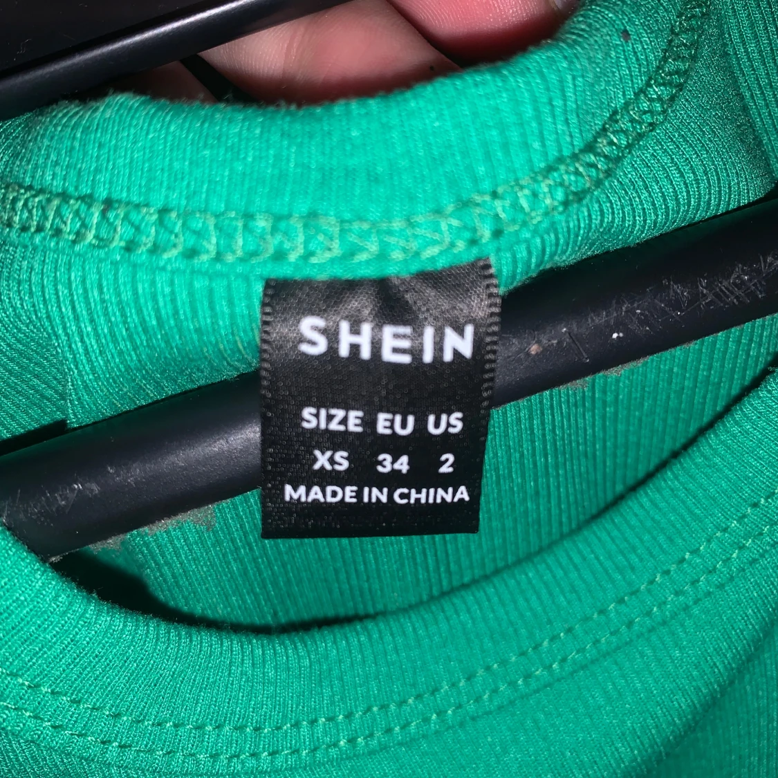 Grön croppad linnetopp från SHEIN - 2