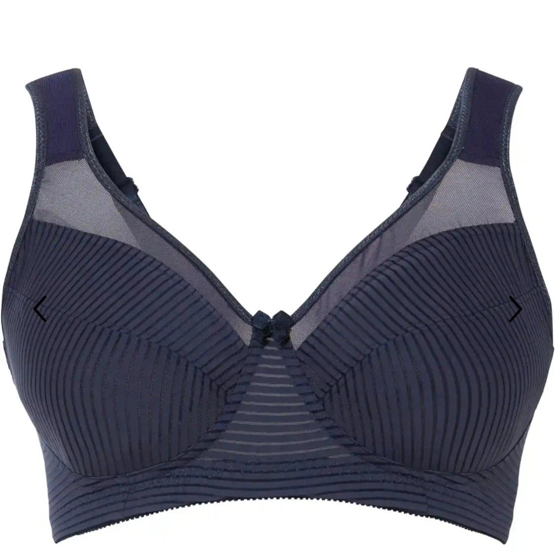 3-pack mjuka bh-toppar med rosett