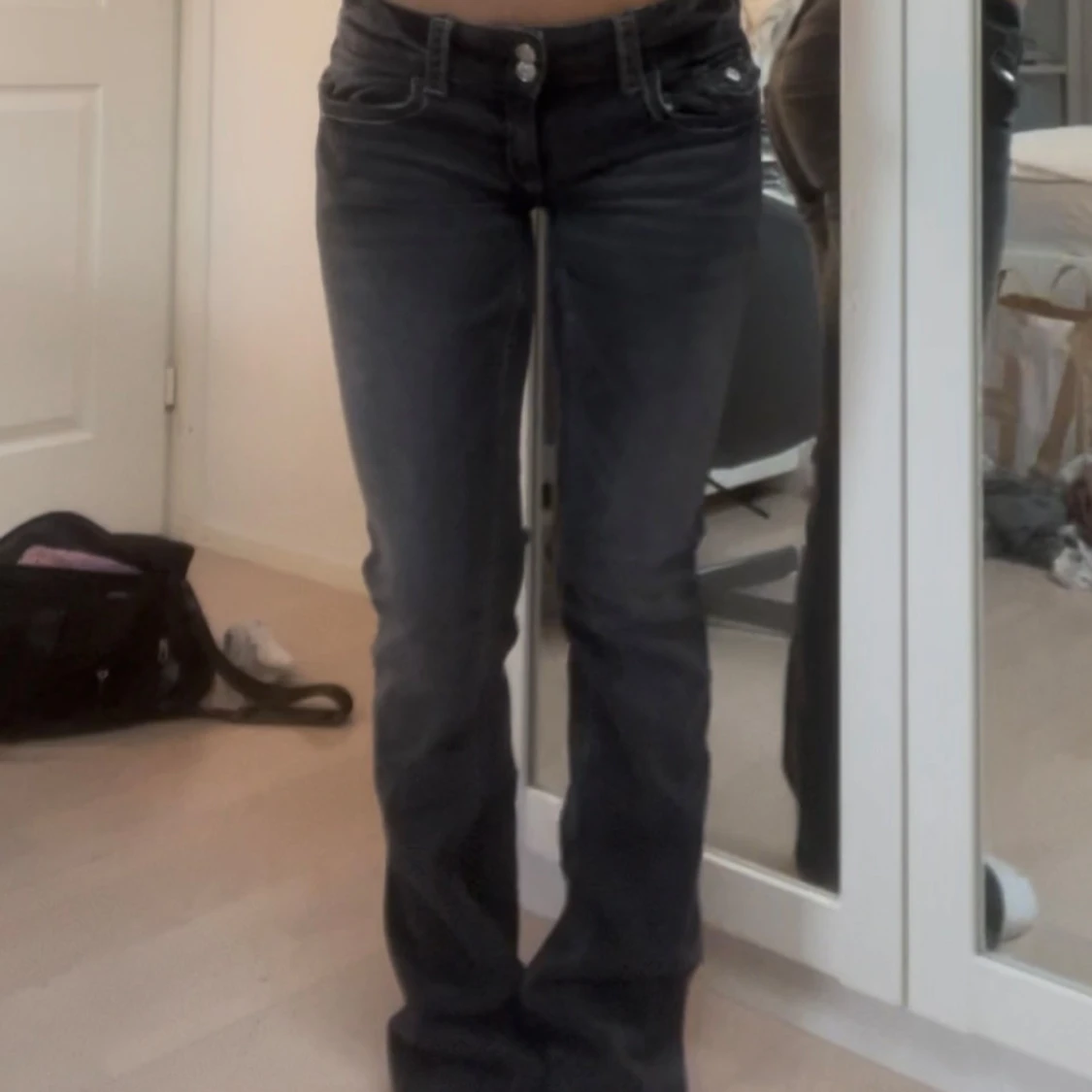 low waste jeans  - 1