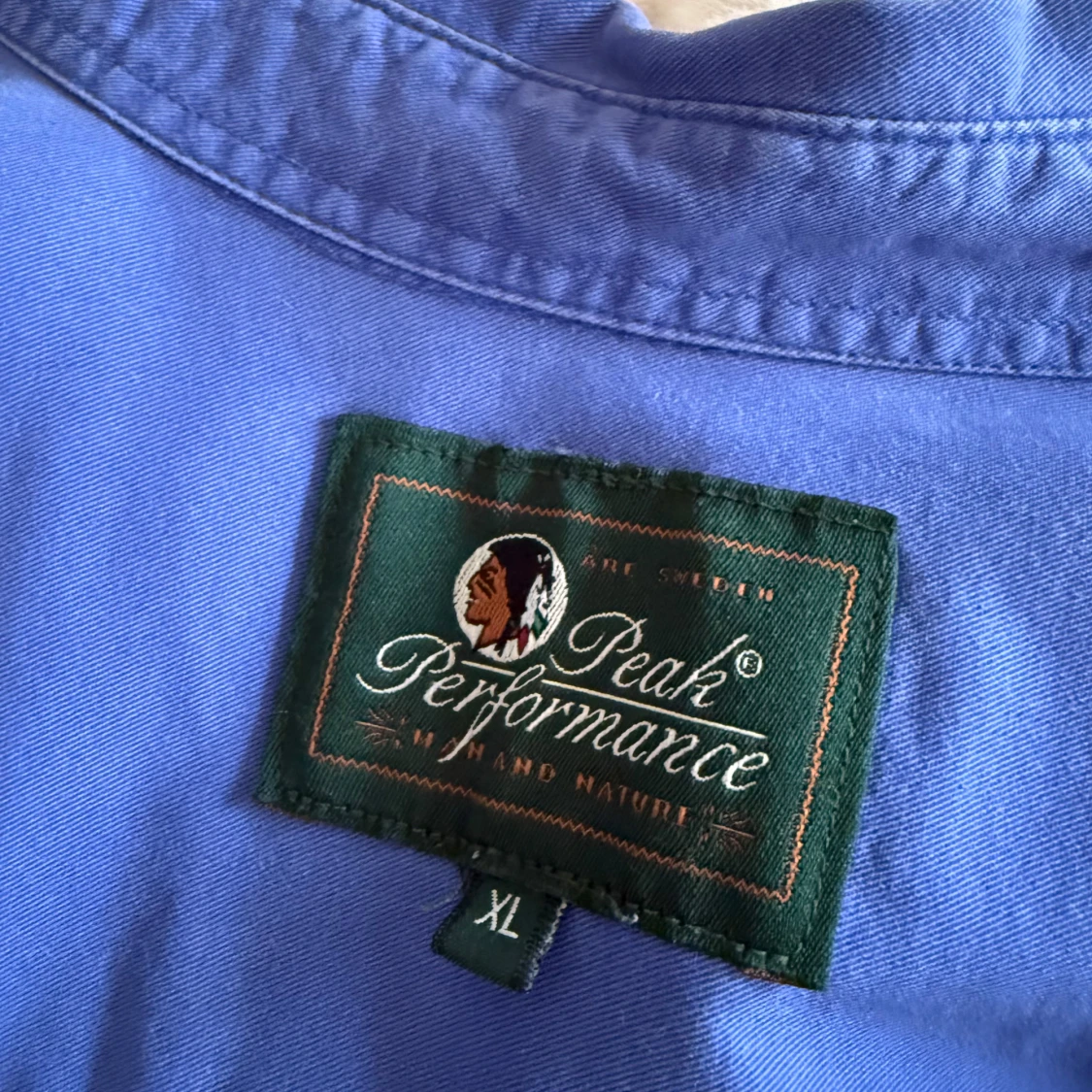 Blå Peak Performance skjorta  - 1