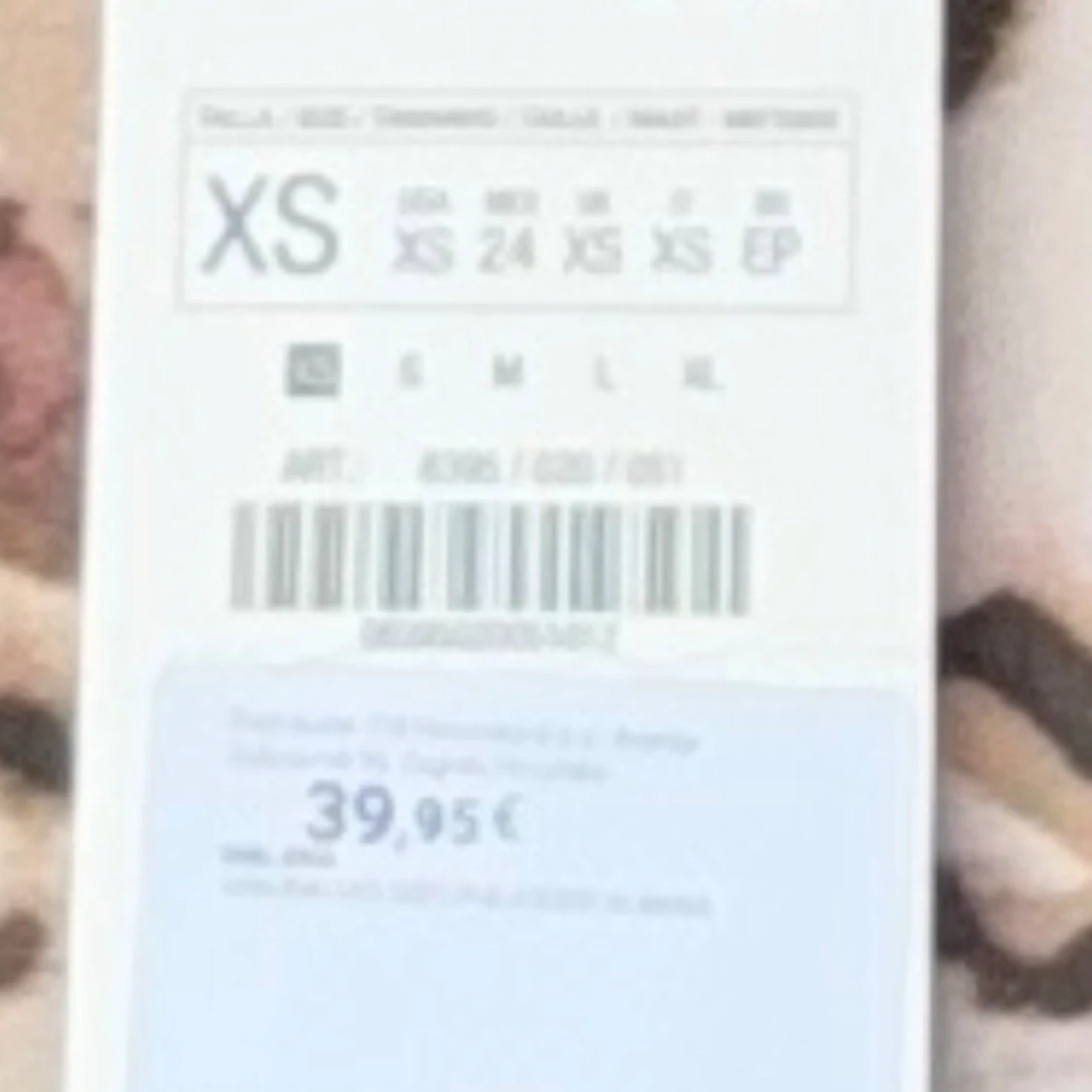 Leopardmönstrad långklänning från Zara - 4