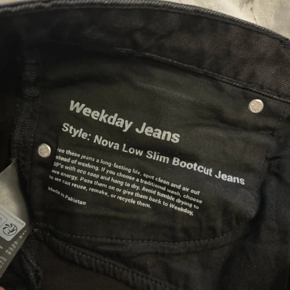 Low bootcut jeans weekday - 2