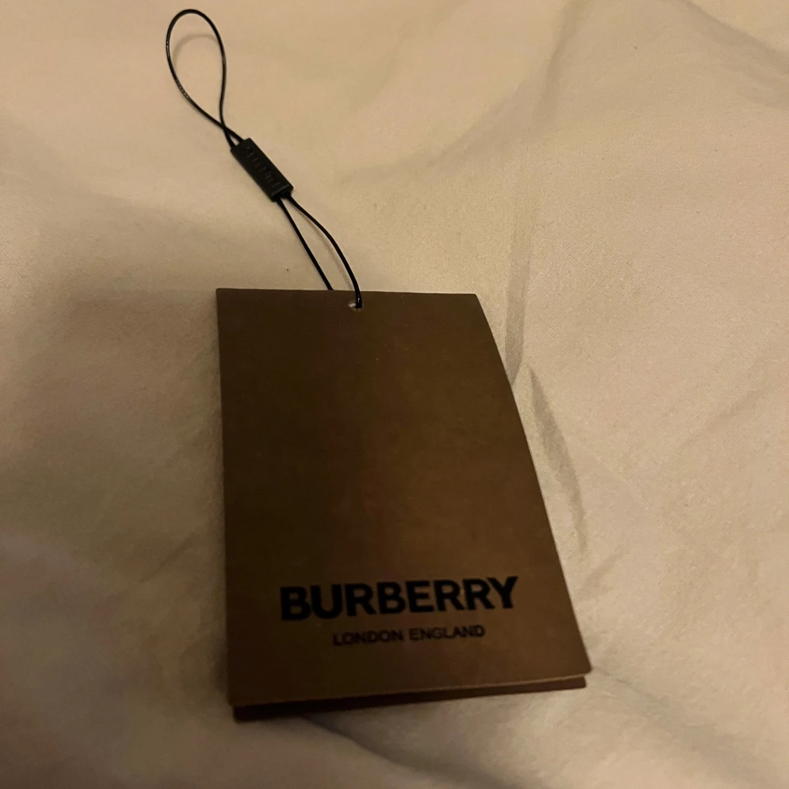 Mörkblå hoodie från Burberry med dragkedja - 4
