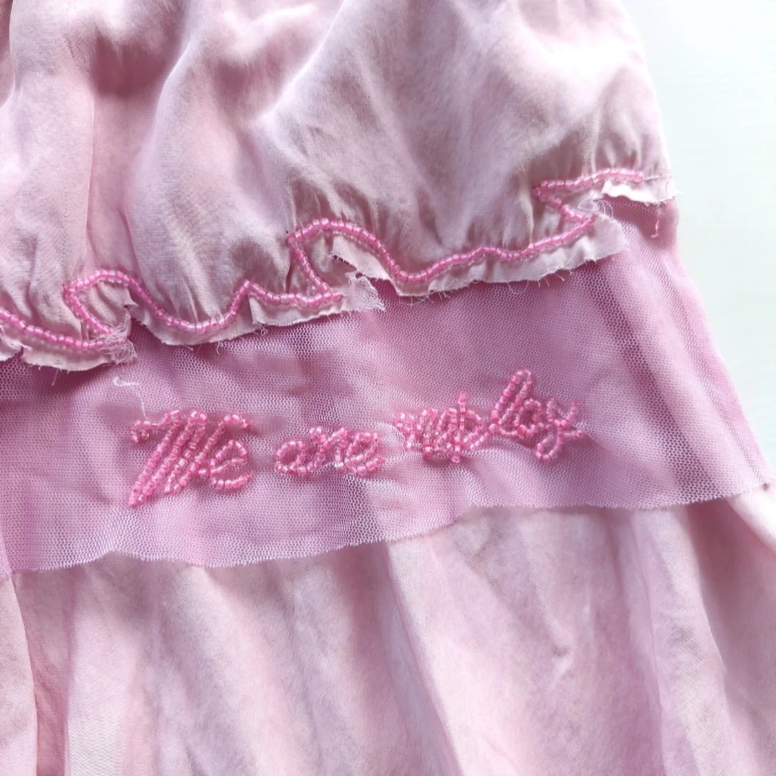 Rosa y2k Replay topp  - 1